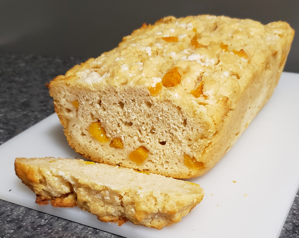 Peach Beer Bread